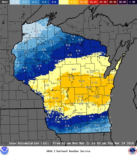 Snow totals wisconsin today map - Dec 30, 2020 · Snow began to taper off earlier this morning, and most of the state quickly moved back to dry, but cloudy, conditions. Throughout the day, we could still see a few snow flurries for northern Wisconsin, but do not expect any heavy snow. Temperatures will also decrease through the day, with most cities reaching the 20s by the late afternoon. 